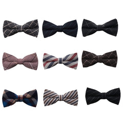 Sparkle Bow Tie For Women Pre Tied Polyester Bowtie