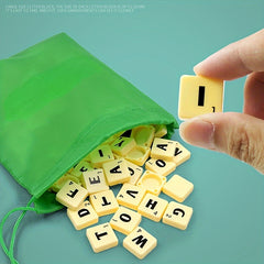 English Spelling Solitaire Box Alphabet Chess Educational Toy