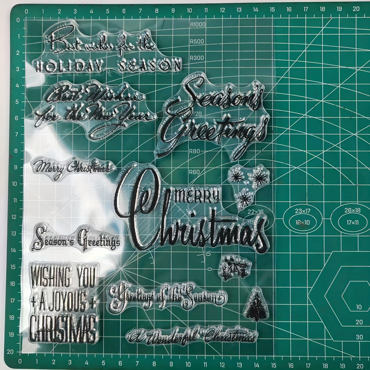Character Clear Stamps for Scrapbooking Decor Embossing DIY Greeting Card