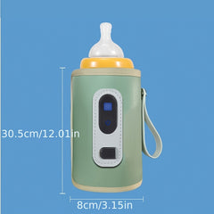 Portable USB Baby Bottle Warmer with Temperature Adjustment