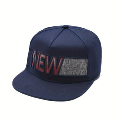 Street Dance Flat Brim Hat Baseball Cap For Couple