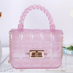 Girls Transparent Crossbody Small Bag Princess Handbag