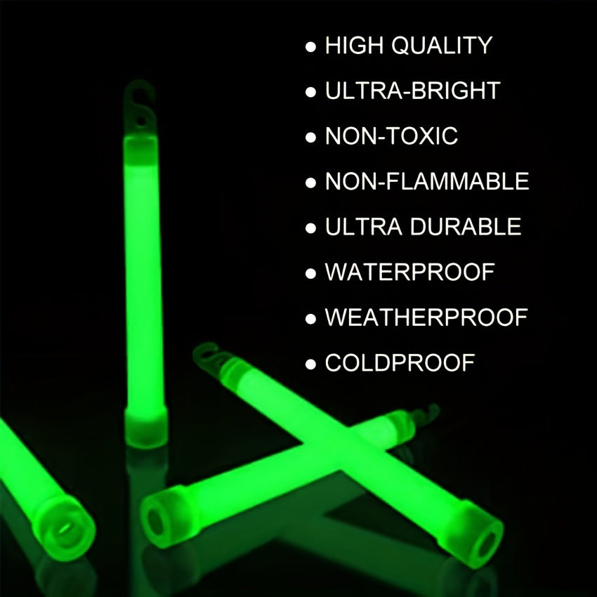 10pcs Outdoor SOS Military Glow Light Sticks Camping Gear Survival Tool Kit