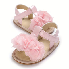 Breathable Open Toe Sandals Baby Girls Lightweight Anti Slip Indoor Outdoor