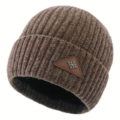 Winter Knitted Beanie Hat Ear Protection Warm Hat