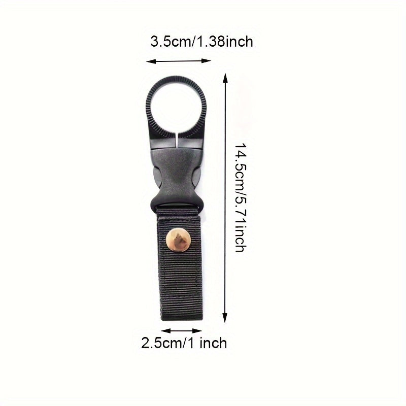 Water Bottle Ring Holder Buckle for Outdoor Camping Hiking Cycling