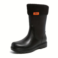 Women's Waterproof Chunky Rain Boots Outdoor Fishing Rain Boots