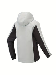 Hooded Waterproof Windproof Ski Coat - Boy's Outdoor Clothing