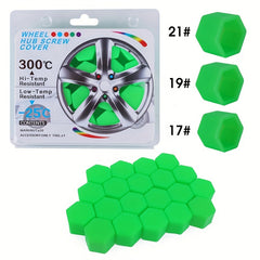 Set of 20 Car Tire Night Light Wheel Hub Screw Set