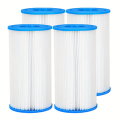 4pcs Pool Filters Replacement Compatible with Above Ground Pools 500-2500 GPH