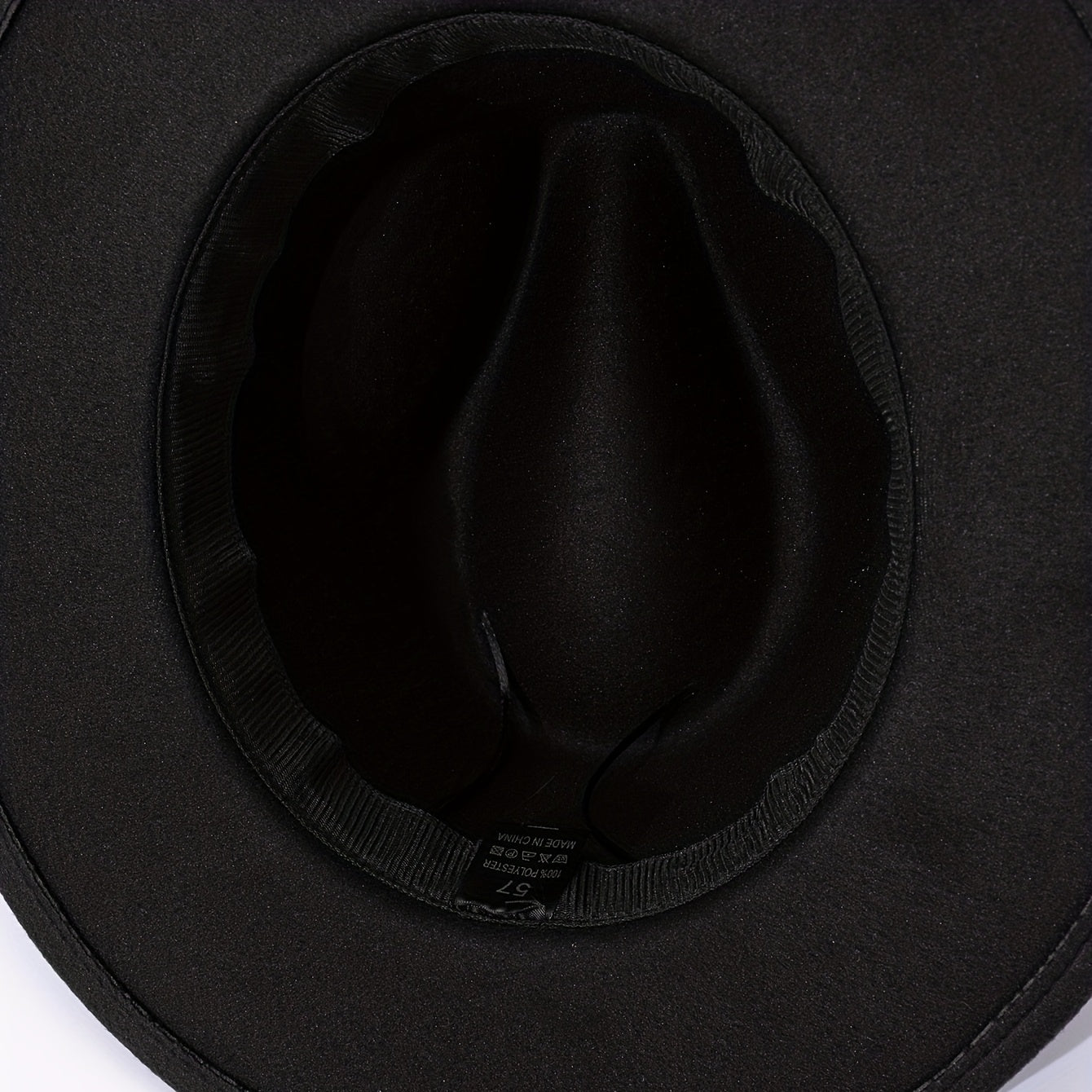 British Style Woolen Jazz Hat Big Brim Top Hat