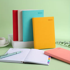 A5 12 Months Daily Plan Notes Handbook