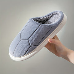 Men's Comfy Non-Slip Slippers Winter Home Shoes
