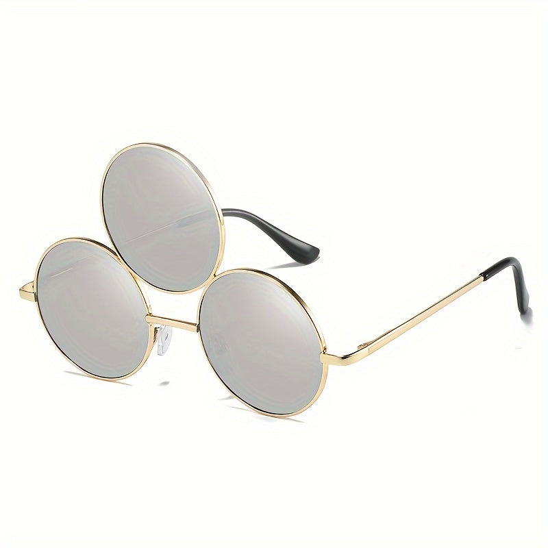 Y2K Three Lens Sunglasses Party Decors
