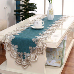 Waterproof PU Table Flag for Dining Room Decor