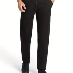 Men's Plush Thick Warm Pants for Autumn and Winter