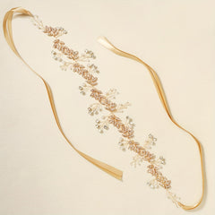 Rhinestone Crystal Pearl Headband Bridal Hair Accessory