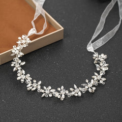 Crystal Rhinestone Bride Headband for Wedding