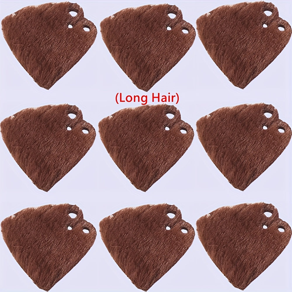 9pcs Mini Building Block Cloak Officer Set Plush Winter Coats