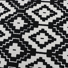 Indoor Outdoor Striped Rug 59x89 Inches