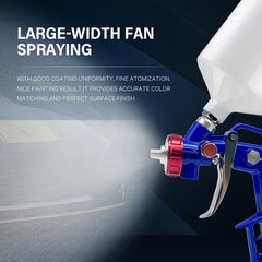 Traditional High Pressure Spray Gun 5mm Pneumatic Spray Gun