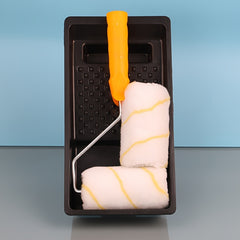 Latex Paint Roller Brush Set with Tray 10-16cm Frame Mini House Painting