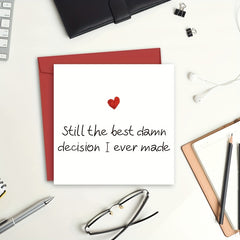 Romantic Anniversary Card Birthday Card For Girlfriend Boyfriend Wife Husband