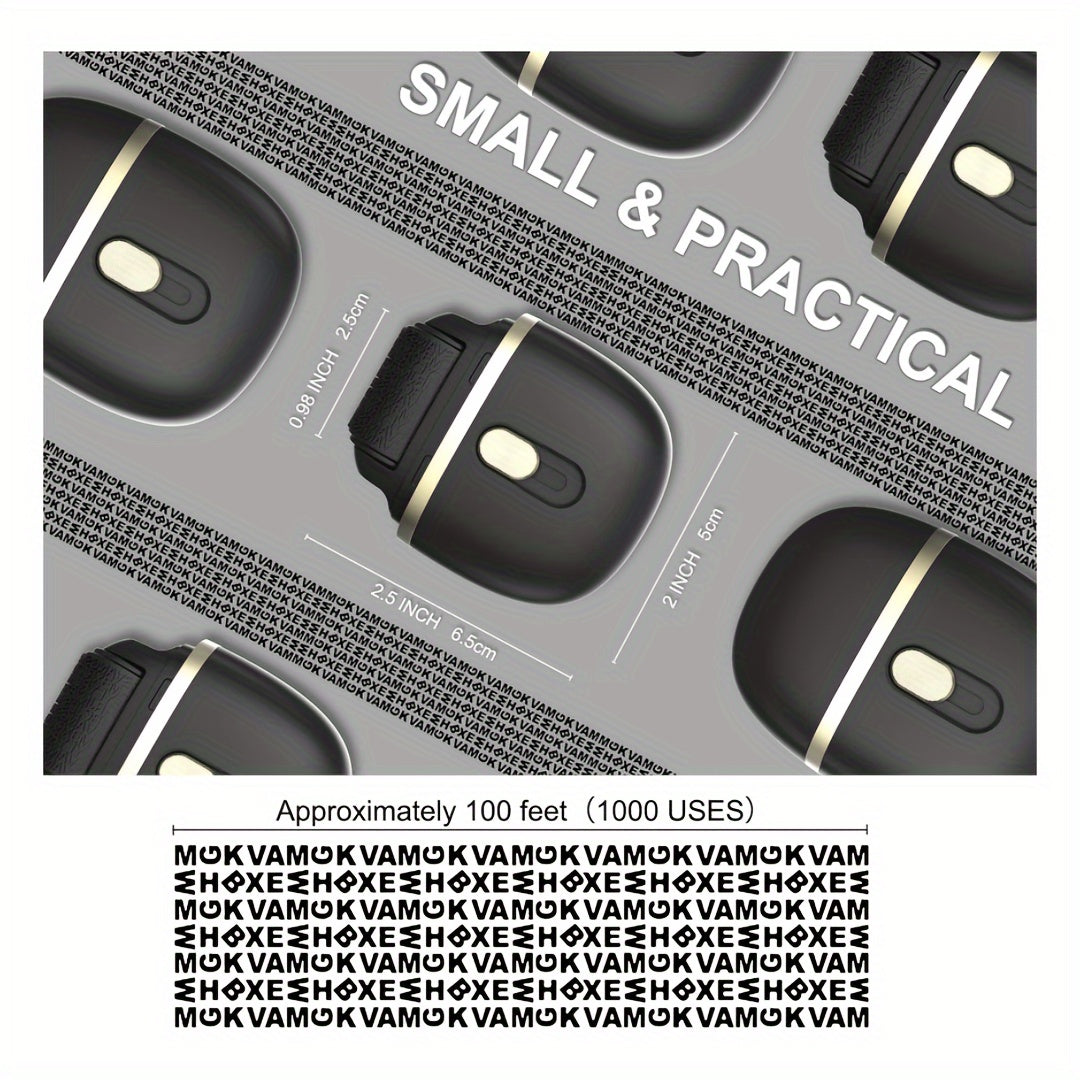Identity Protection Roller Stamp Prevent ID Theft Green
