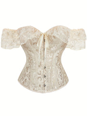 Lace Corset Bustier Tummy Control Body Shaper