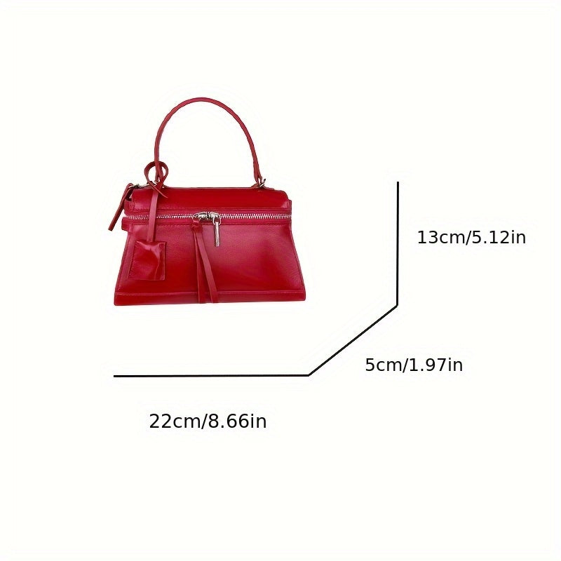 Leather Women's Bag Cowhide Shopping Bag Handbag Real Leather Tote Bag