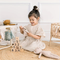 Cartoon Plush Bear & Rabbit Doll for Kids