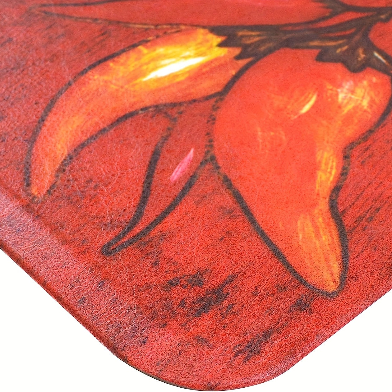 Thick Cushioned Kitchen Floor Mat 15mm Anti Fatigue Waterproof Non Slip