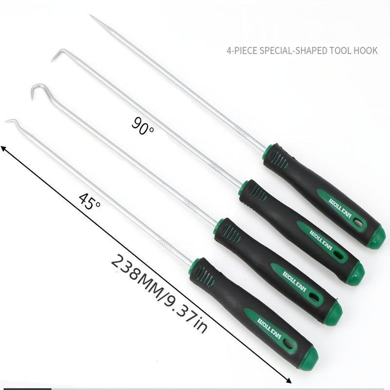 4-Piece Car Pick & Hook Set Seal Gasket Remover