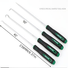 4-Piece Car Pick & Hook Set Seal Gasket Remover