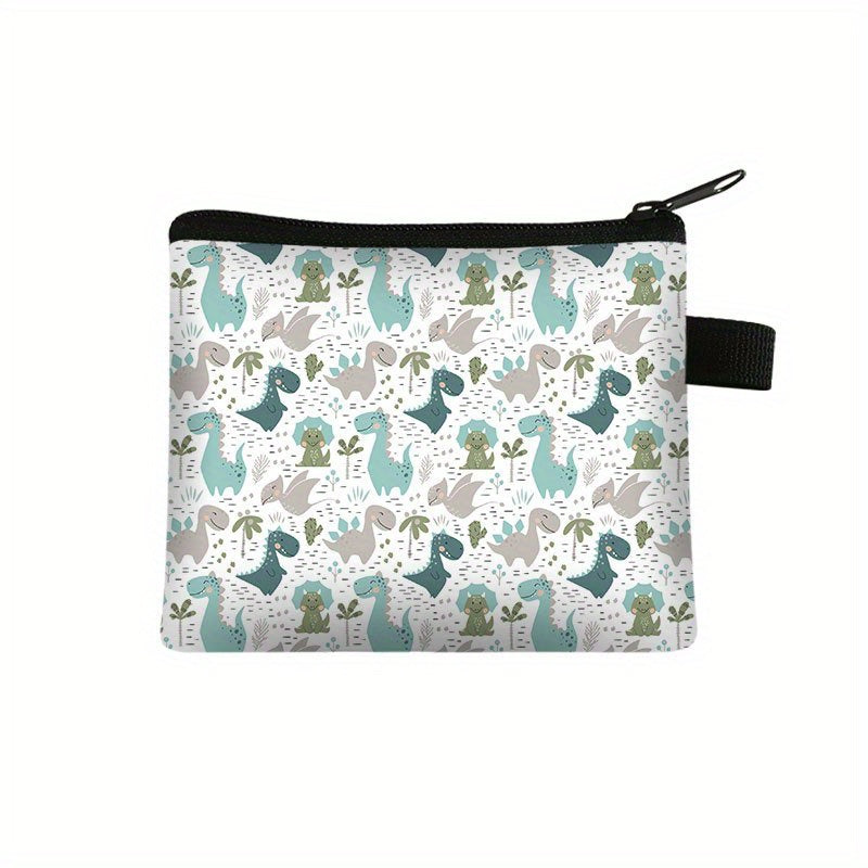 Dinosaur Coin Purse Cartoon Animal Mini Zipper Storage Bag Gift