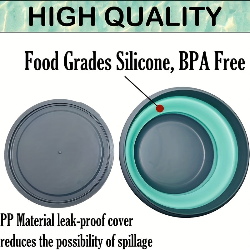 Foldable Silicone Collapsible Bowl for Camping BPA-Free