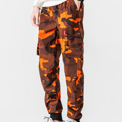 Camouflage Cargo Pants Men Street Style Cotton Pants With Pocket