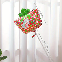 5pcs Christmas Props Mini Balloon Decorations Cartoon Balloons Thanksgiving Gift