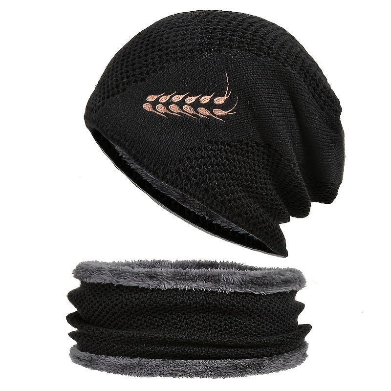Warm Windproof Knitted Hat for Outdoor Winter