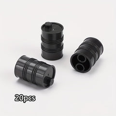 20pcs Small Size Parts Barrel Sandbag Shield Military Model Puzzle DIY Parts