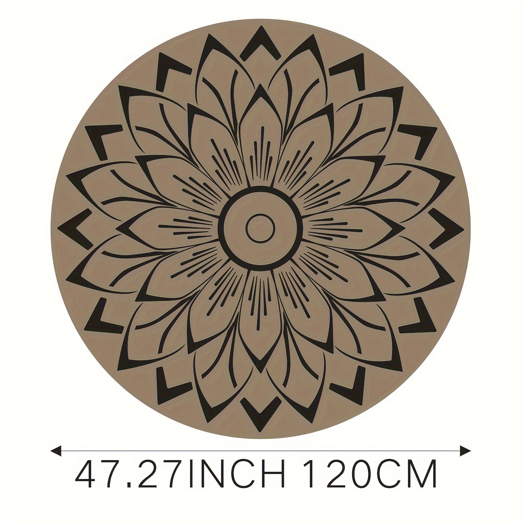 Bohemian Retro Sports Yoga Mat - Silent Shockproof Non slip Soft Fitness Pilates