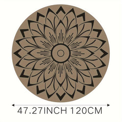 Bohemian Retro Sports Yoga Mat - Silent Shockproof Non slip Soft Fitness Pilates