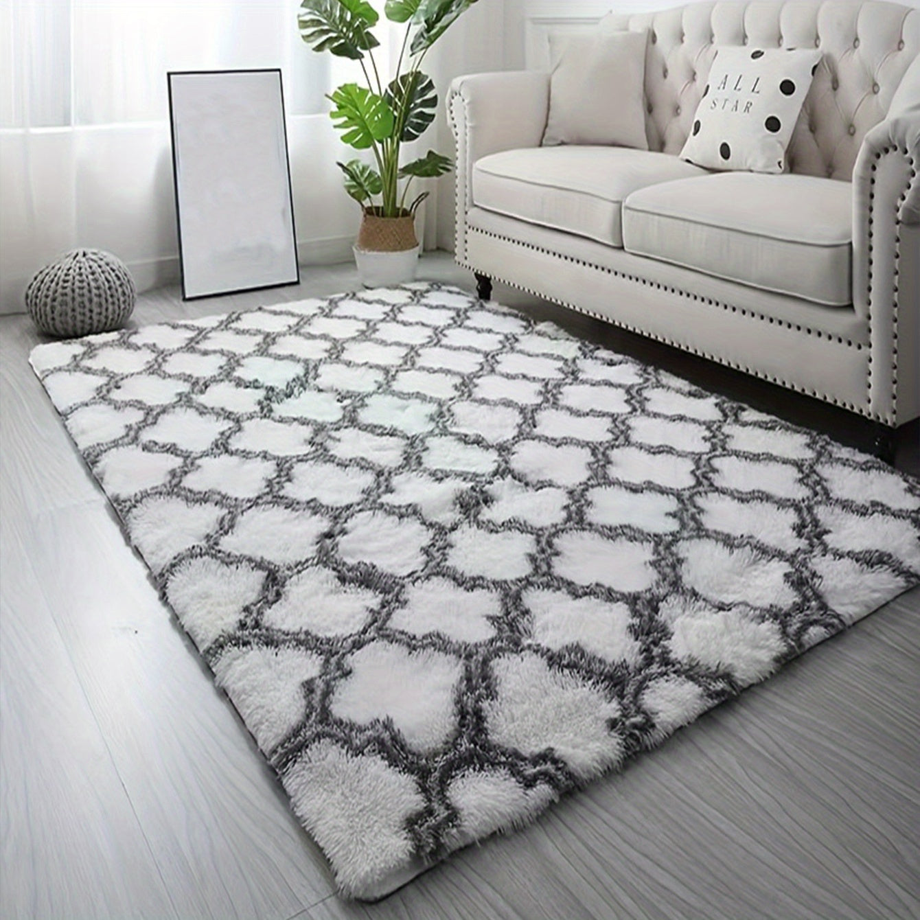 Tie Dye Soft Plush Rug Non slip Living Room Bedroom Dorm Rug 39x78in