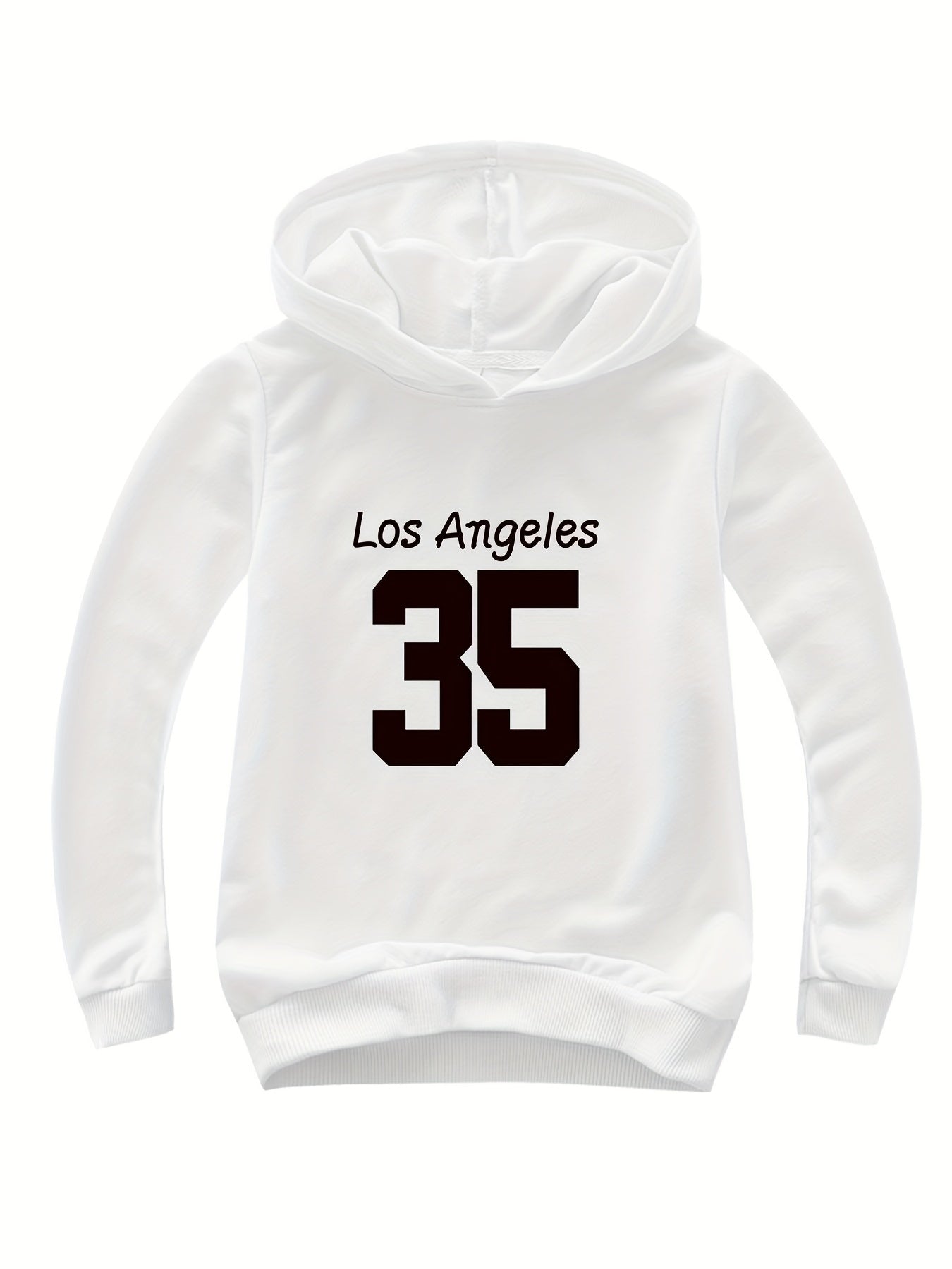 Girls Pullover Hooded Sweatshirt for Autumn Winter