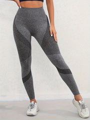Striped Yoga Leggings Fitness Workout Gym Women's Activewear