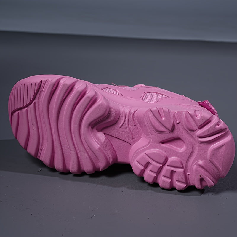 Women's Breathable Sports Shoes with Thick Soles