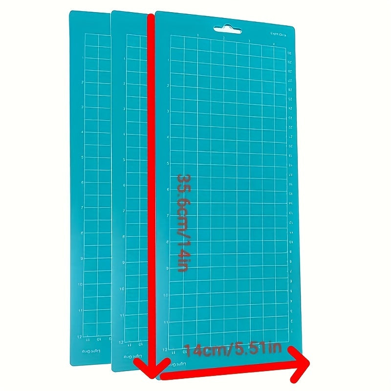1pc 30 11 Plaid Pattern Cutting Mat for DIY Craft Artistic Engraving