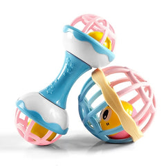Educational Infant Toys Set Teething Rattle Tummy Time Rattle