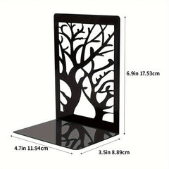 4pcs Book Stands Non Slip Book Stopper for Bookshelf Decor