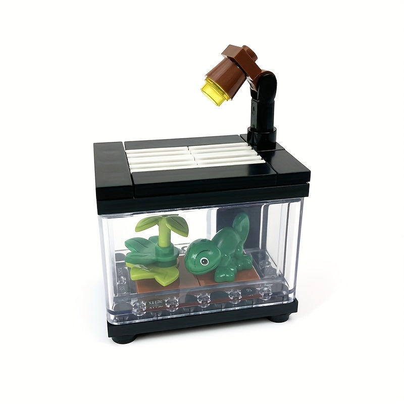 Chameleon Tank Building Blocks Toy Set